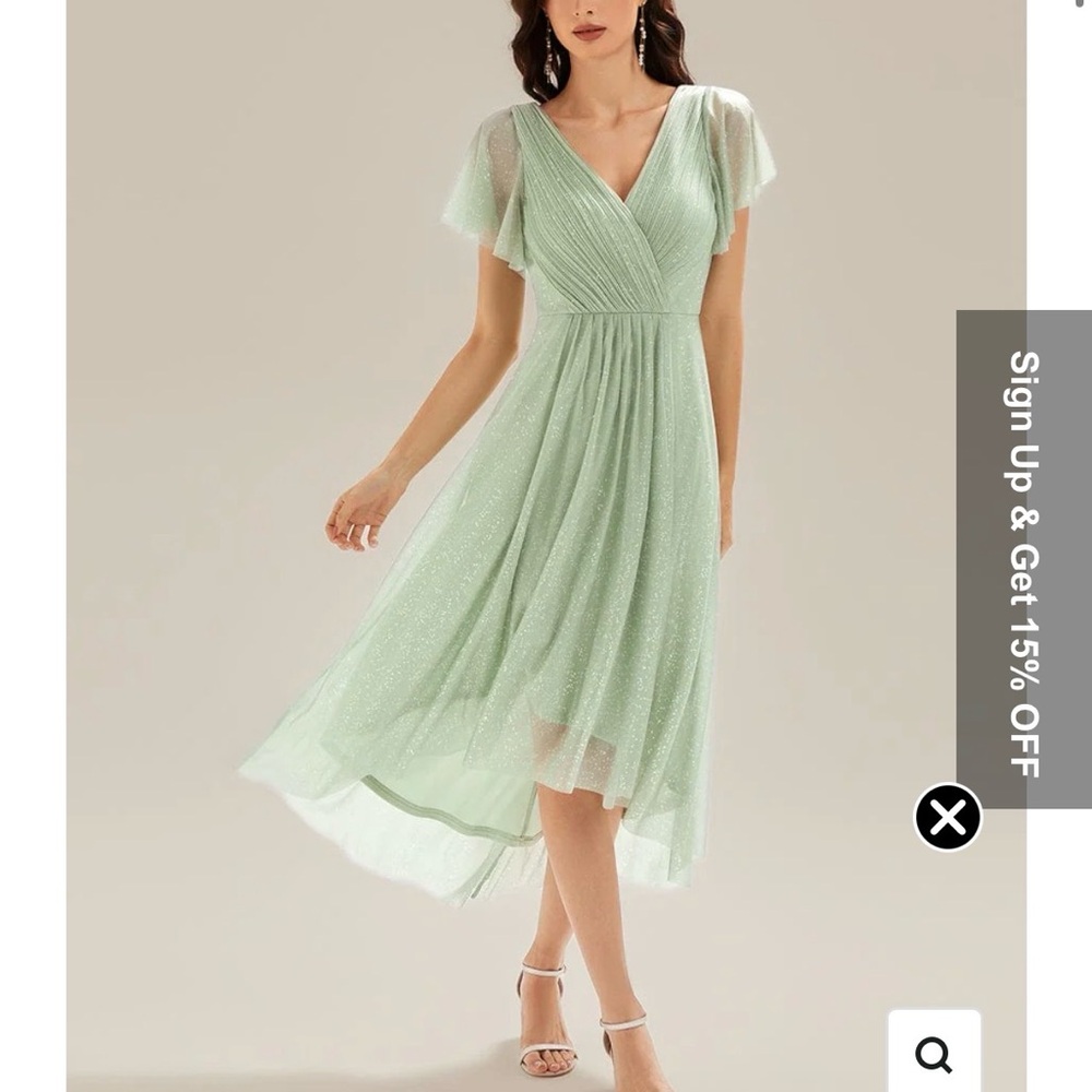 Elegant Green Dress